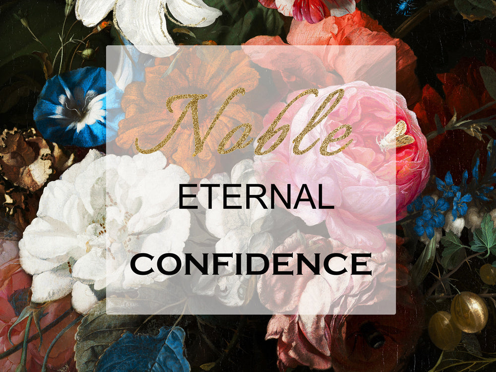 Glass picture perfume in a bottle "Noble"