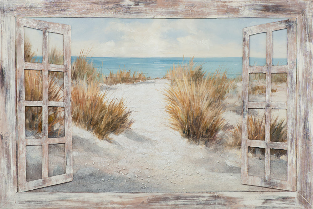 painting Window to the Beach