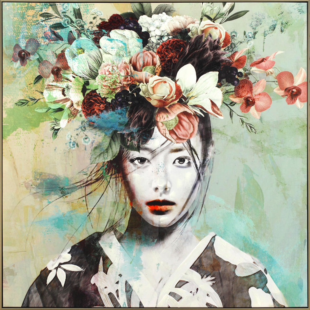 Painting Beauty with Exotic Floral Decoration