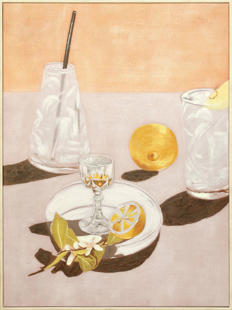 painting Lemon Liqueur