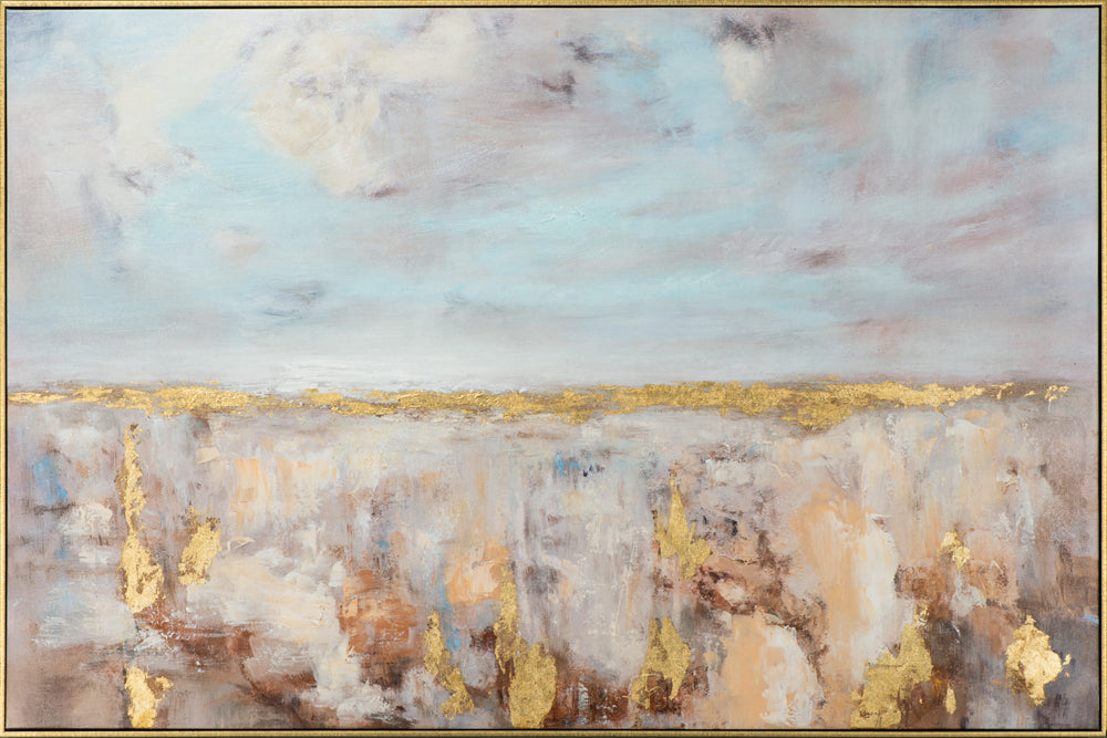 peinture Horizon doré