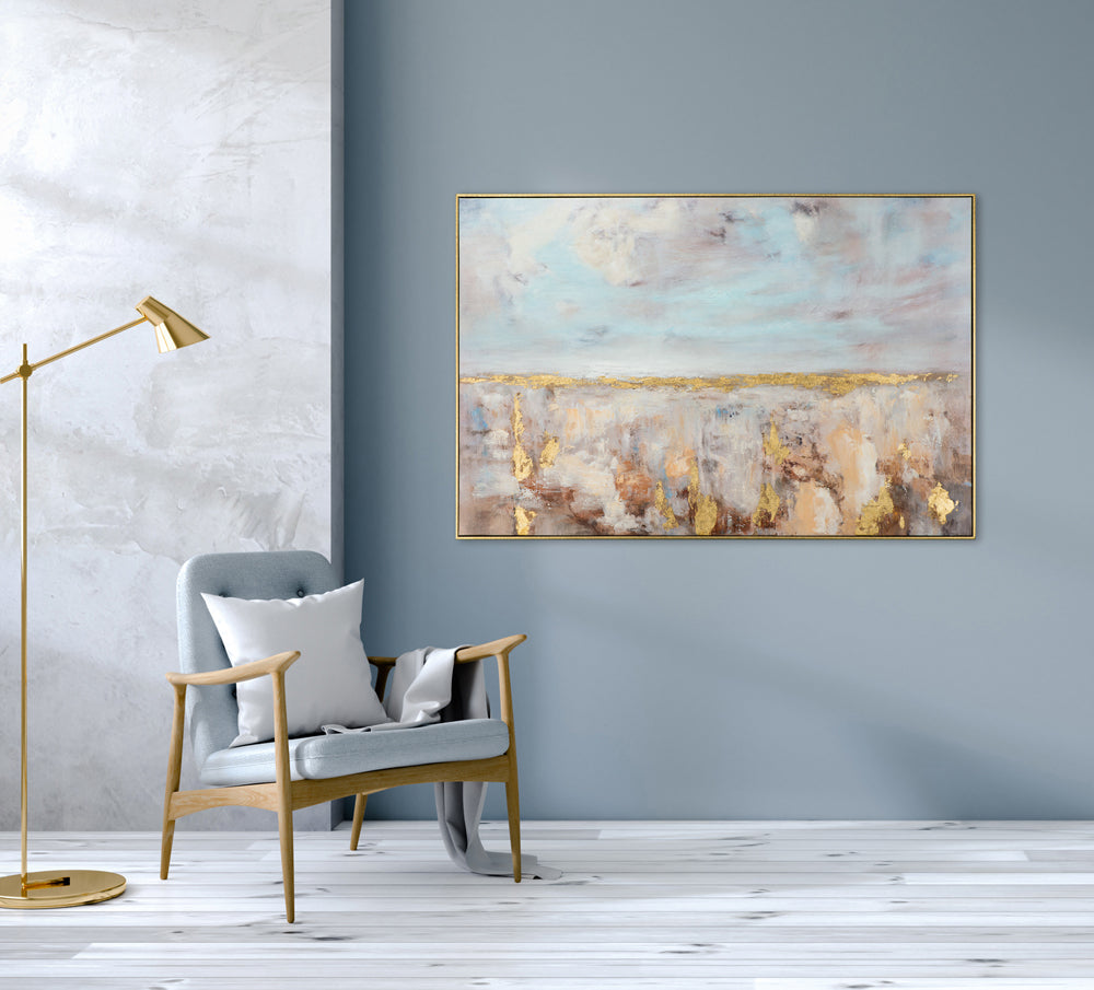 peinture Horizon doré