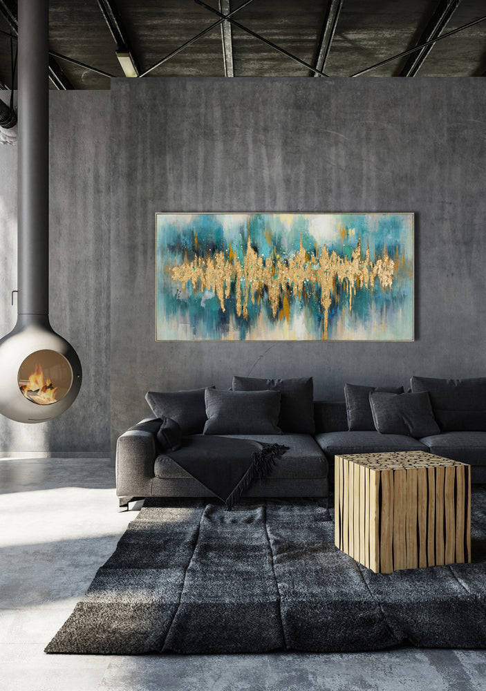 painting Golden Horizon