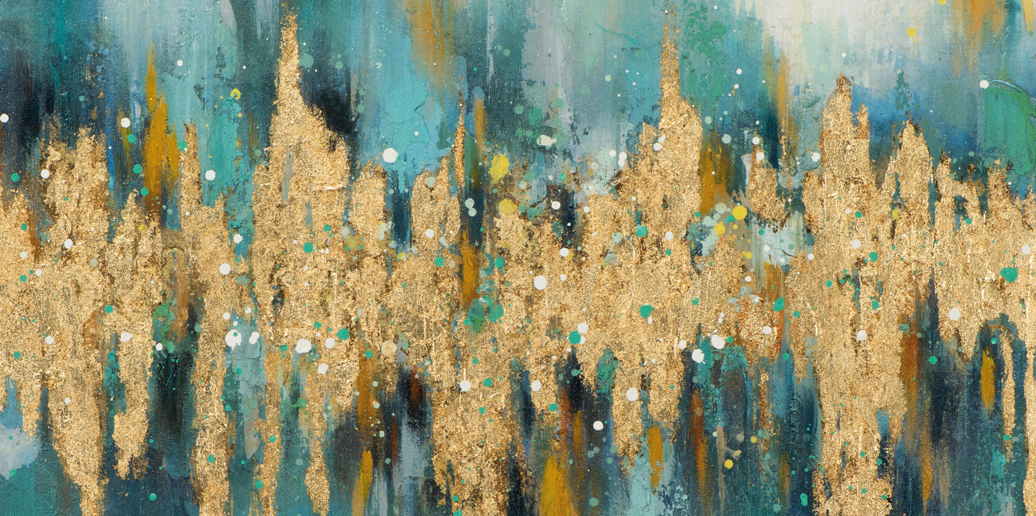 peinture Horizon doré