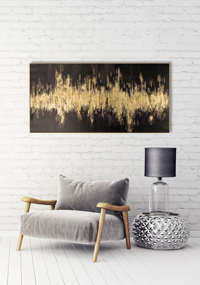 peinture Rayons d'or