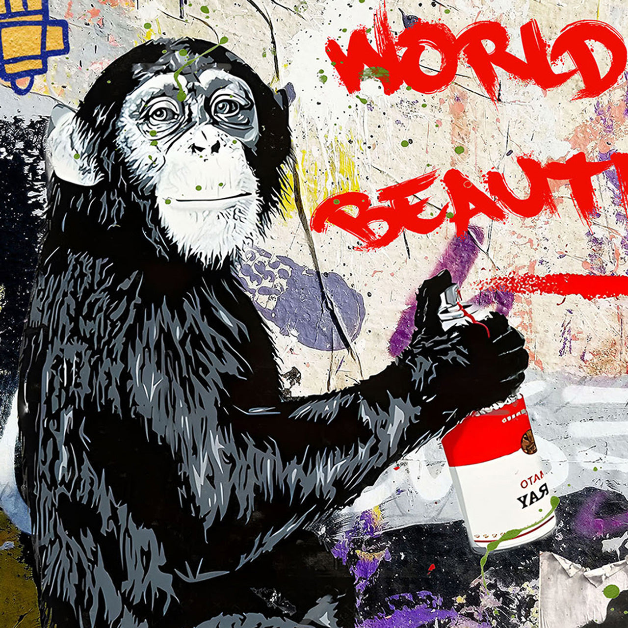 Gemälde Beautyful World!