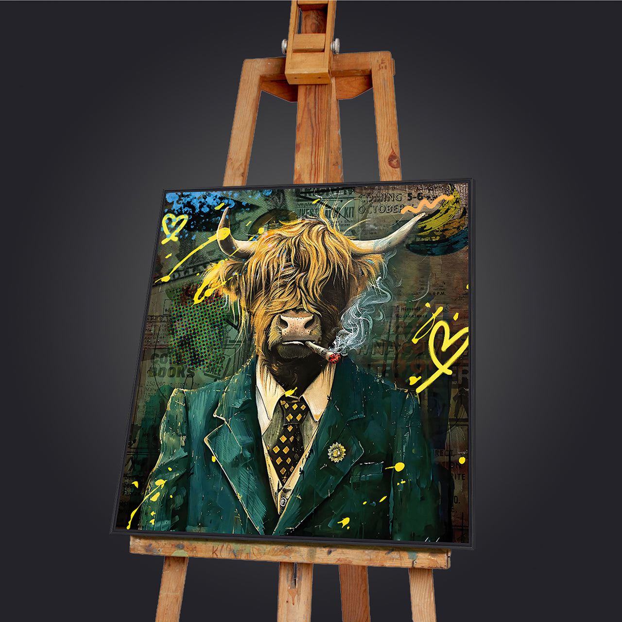 Peinture Gentleman Bull