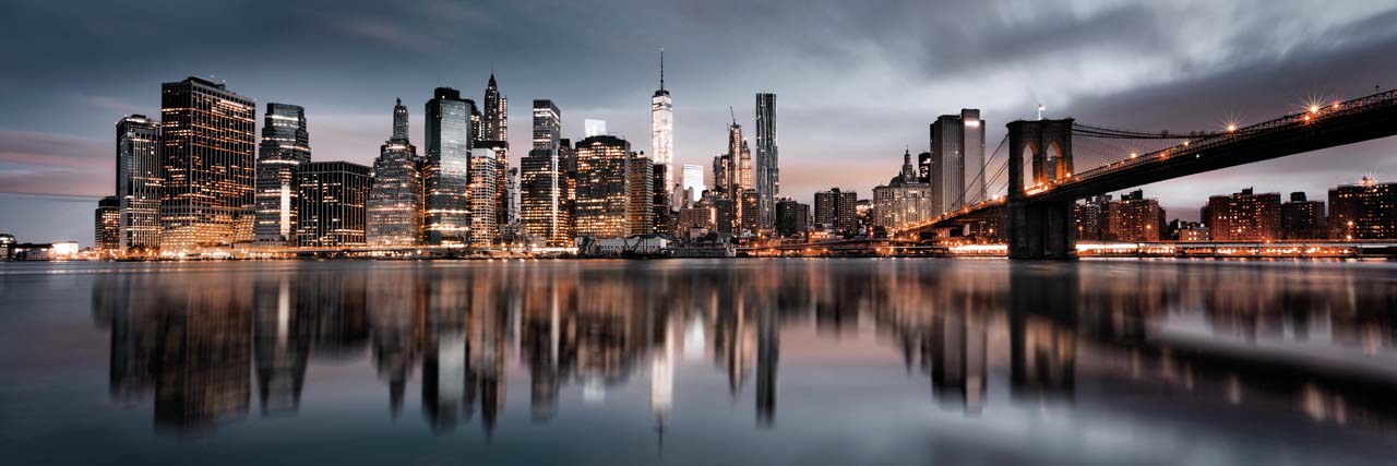 Glass picture Manhattan