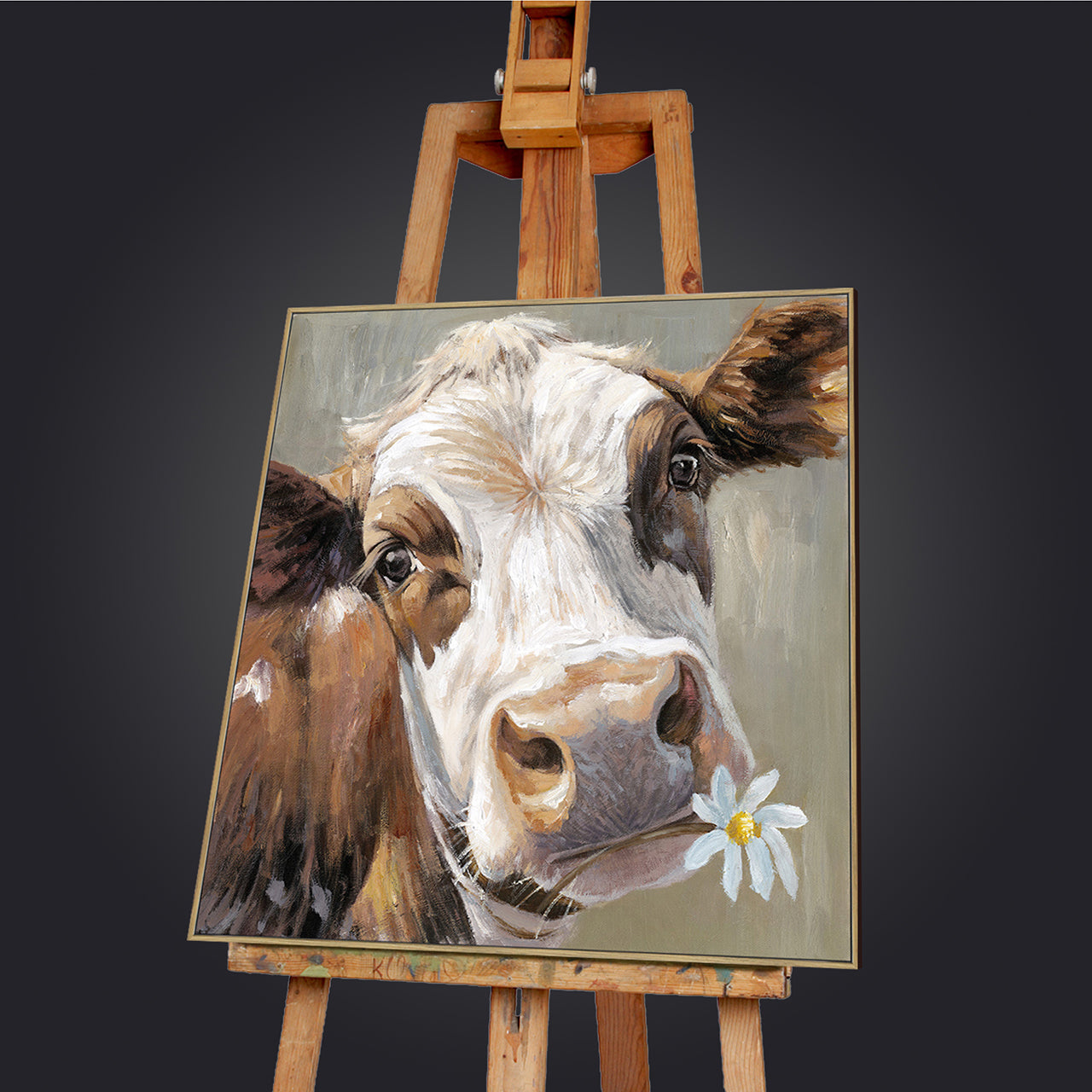 Painting Greta