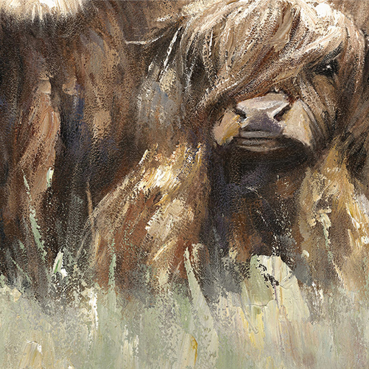 Painting Three Cattles