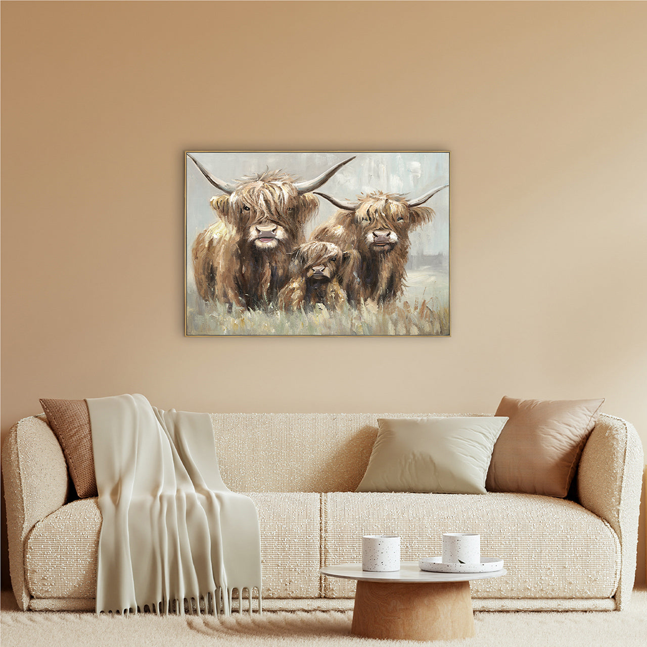 Painting Three Cattles