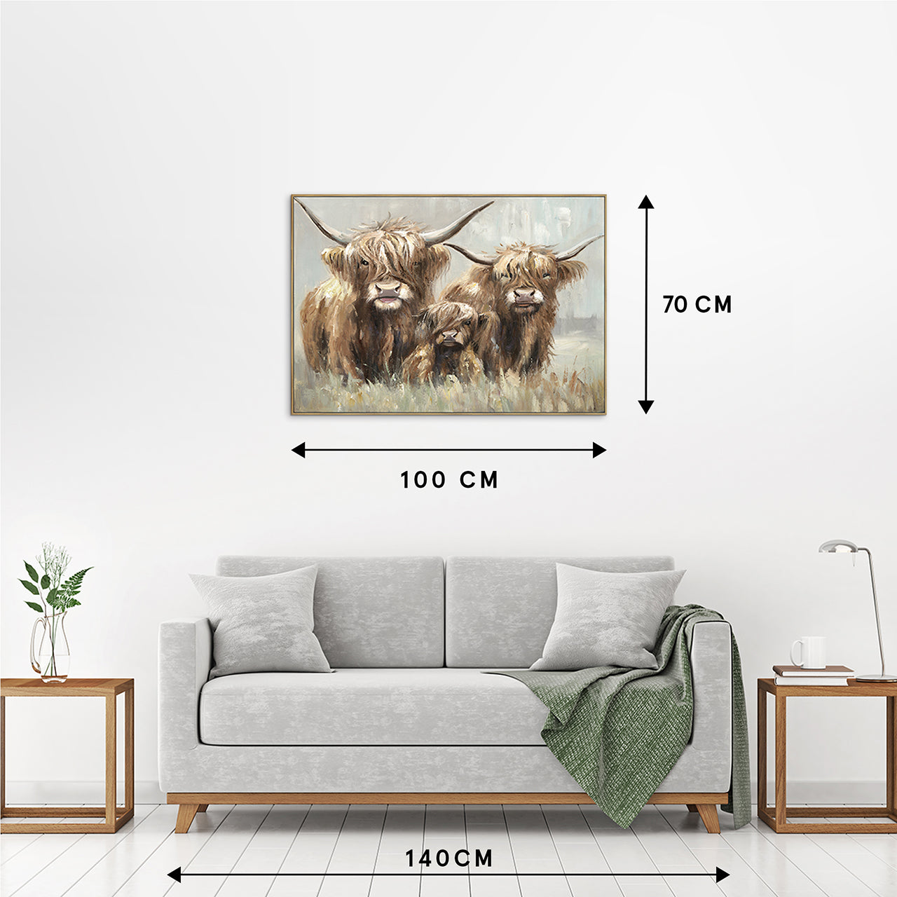 Painting Three Cattles