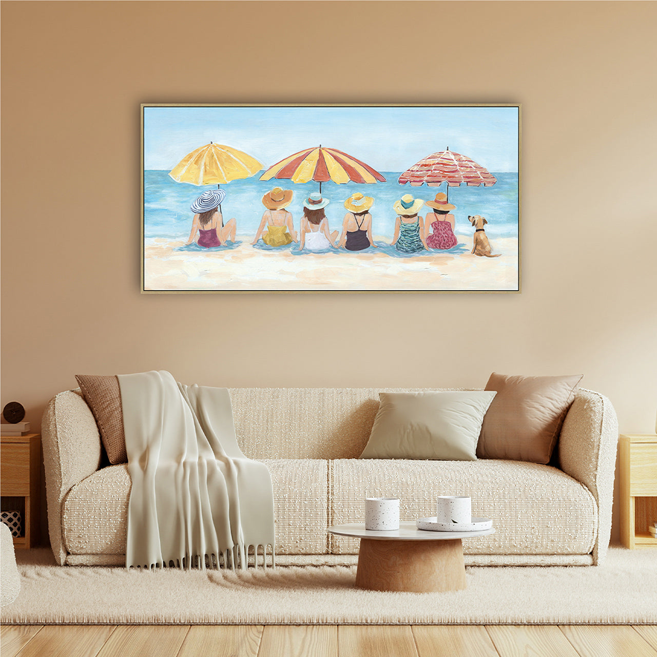 Painting Ladies on the Beach
