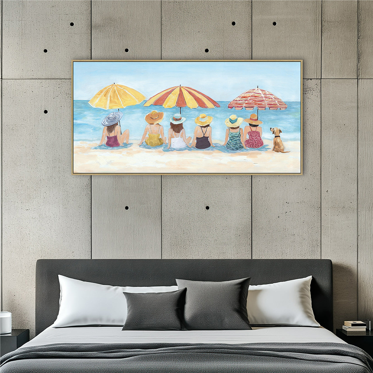 Painting Ladies on the Beach