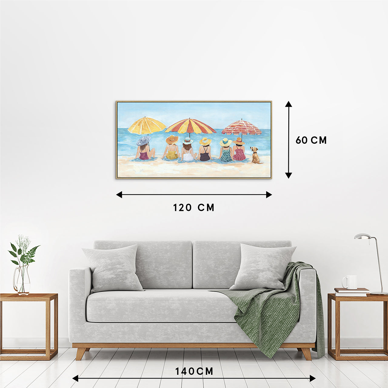 Painting Ladies on the Beach