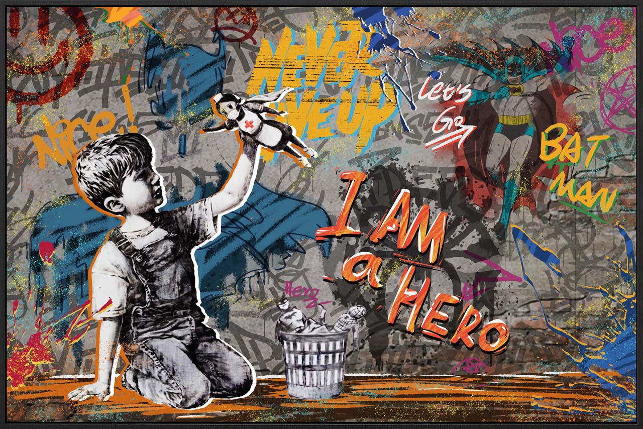 Painting I AM A HERO