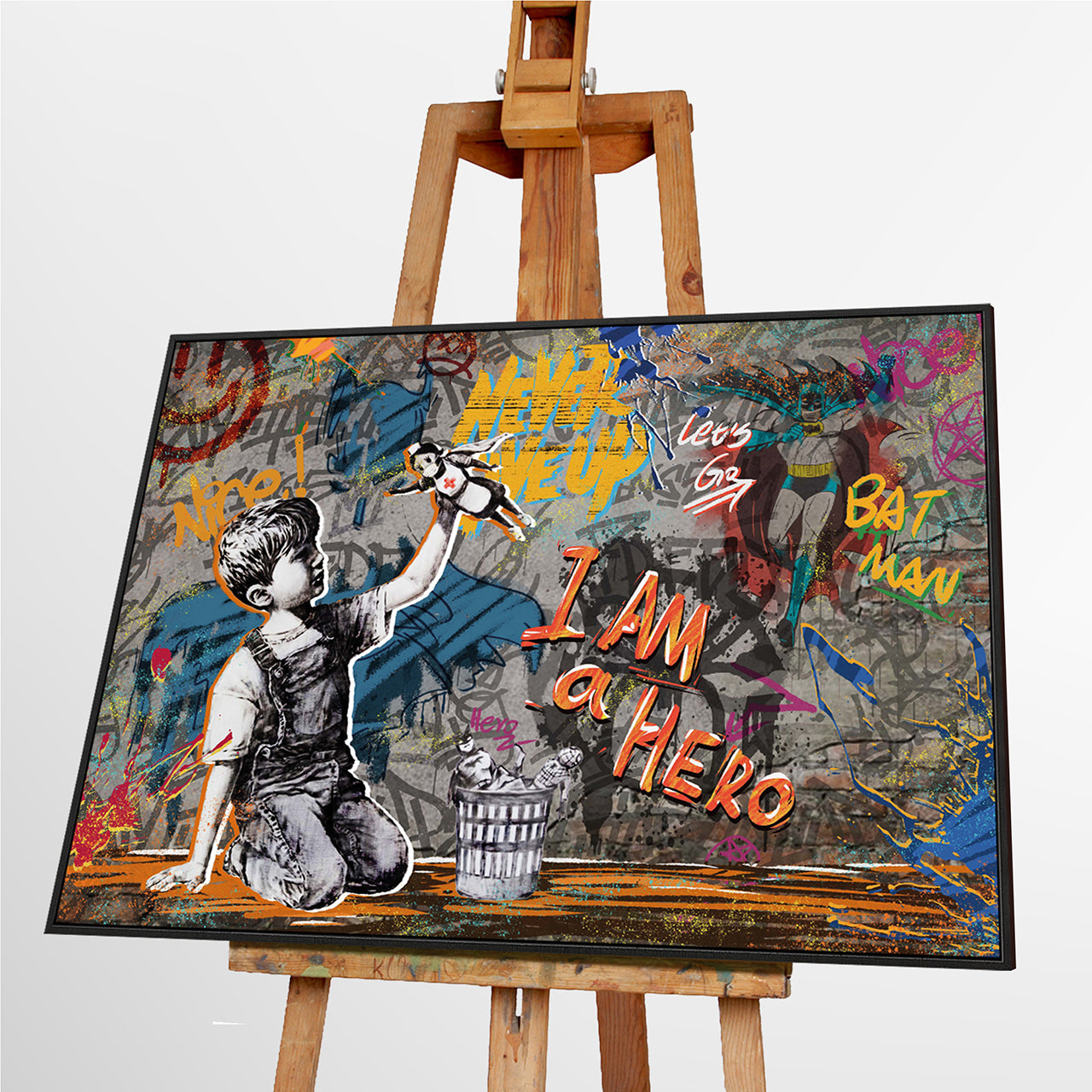 Painting I AM A HERO
