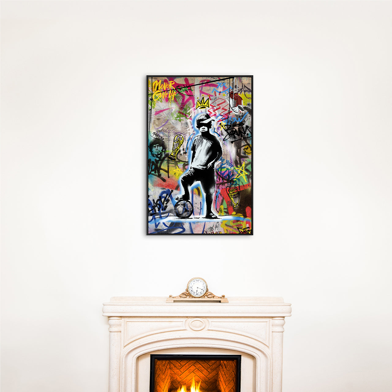 Peinture de football