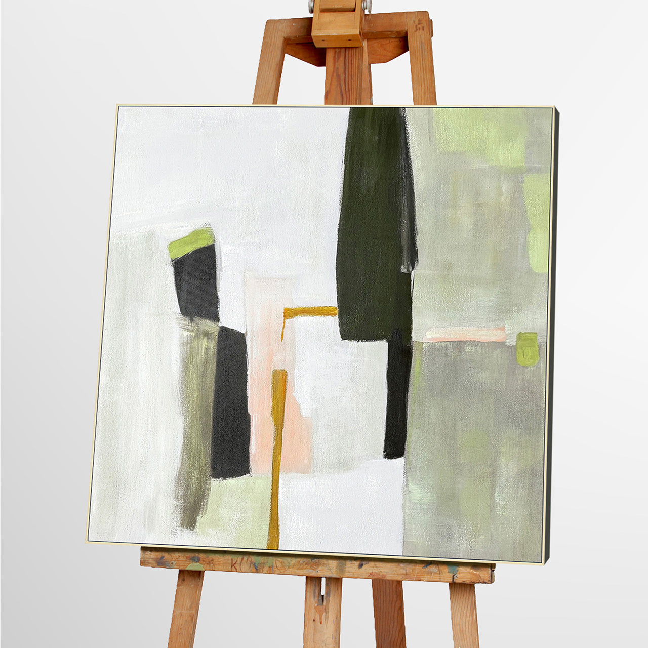 Gemälde Olive Colour Blocks