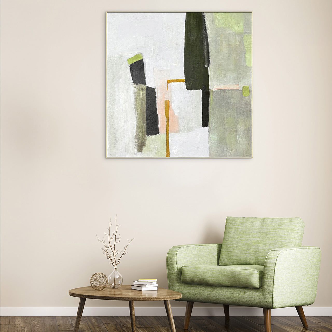 Gemälde Olive Colour Blocks