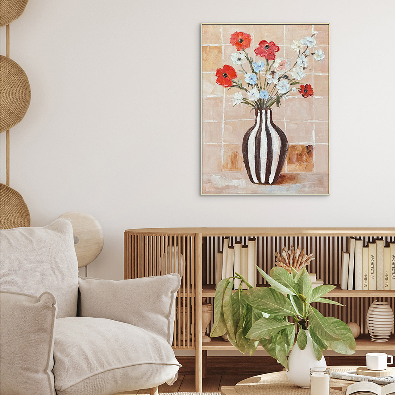 Painting Matisse-inspired flowers