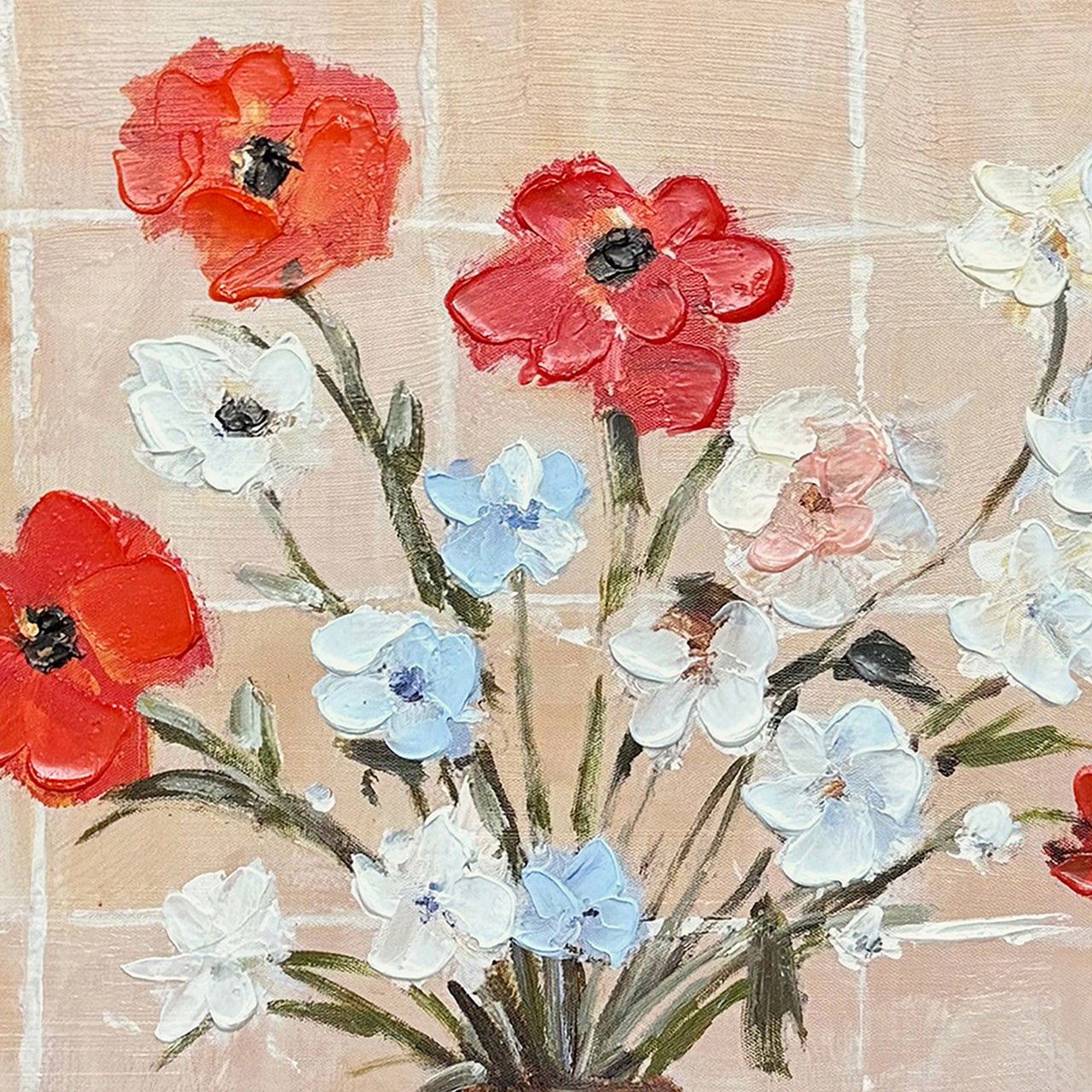 Painting Matisse-inspired flowers