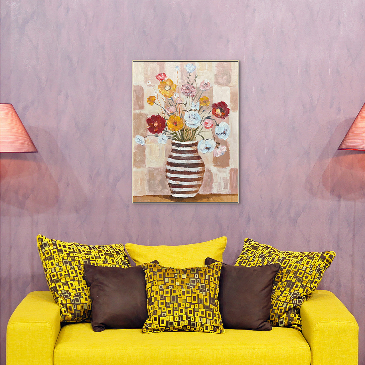 Painting Matisse-inspired flowers