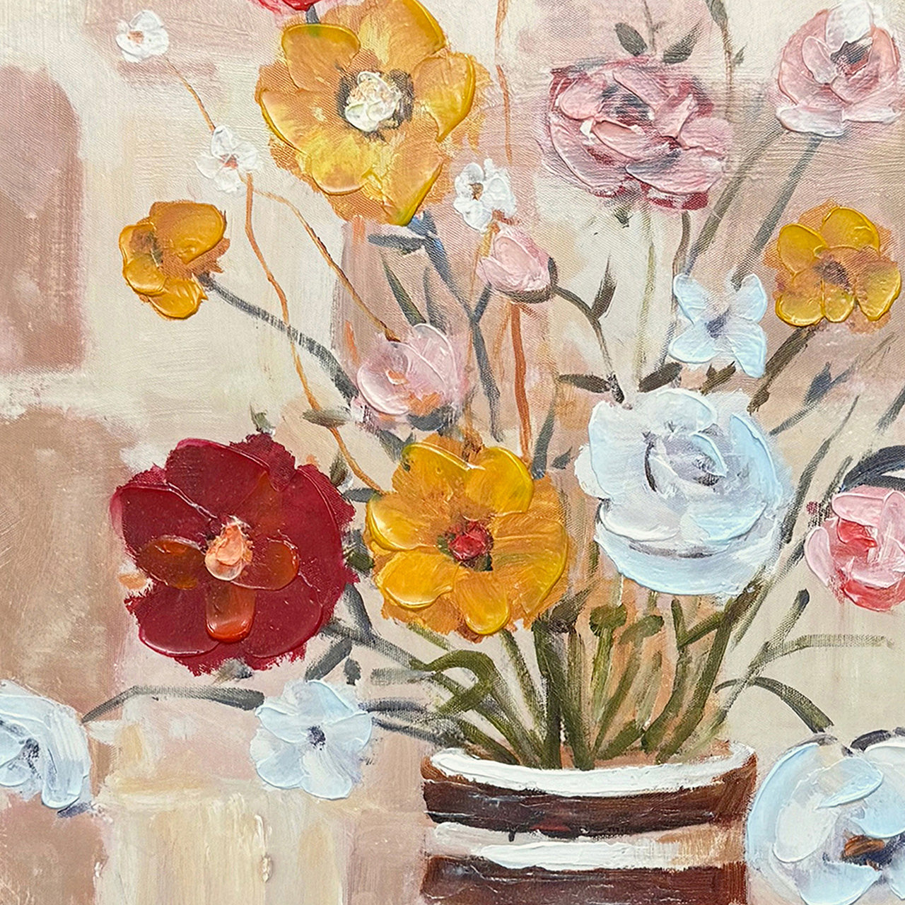Painting Matisse-inspired flowers
