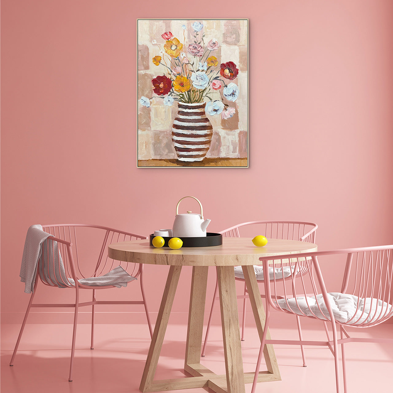 Painting Matisse-inspired flowers