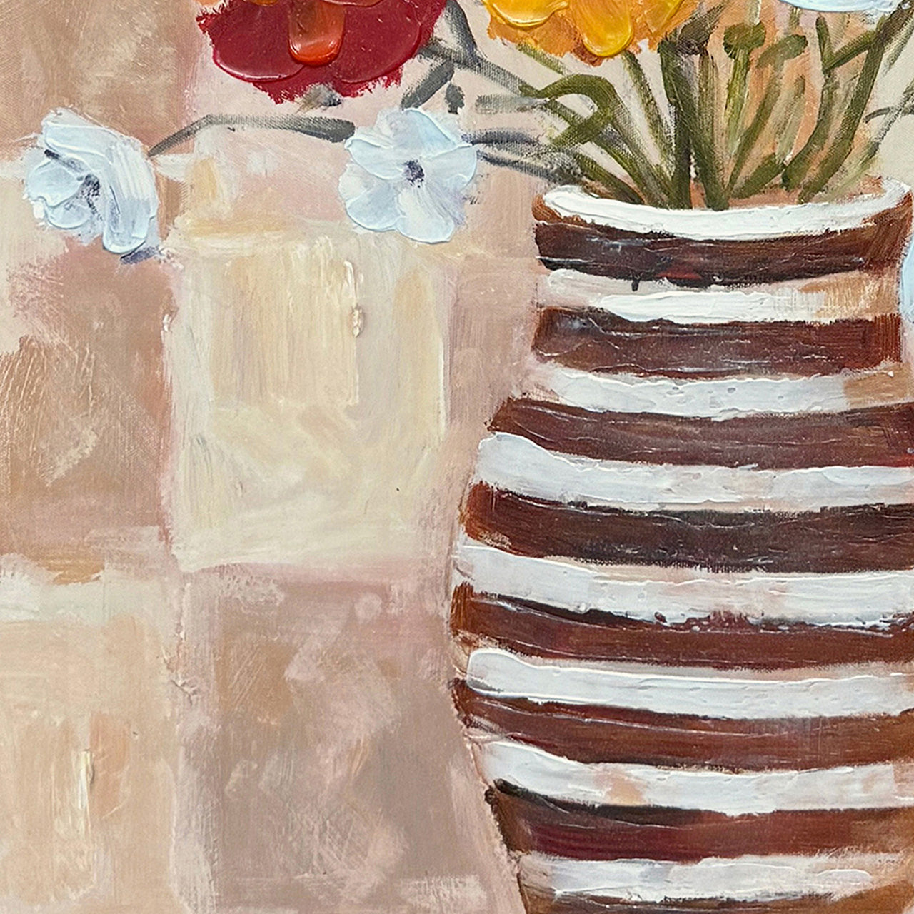 Painting Matisse-inspired flowers