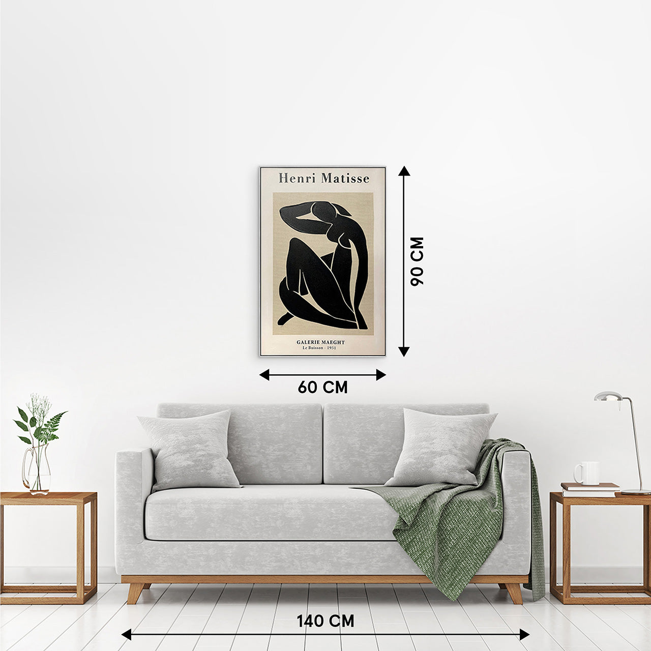 Painting Matisse-inspired Black Nude