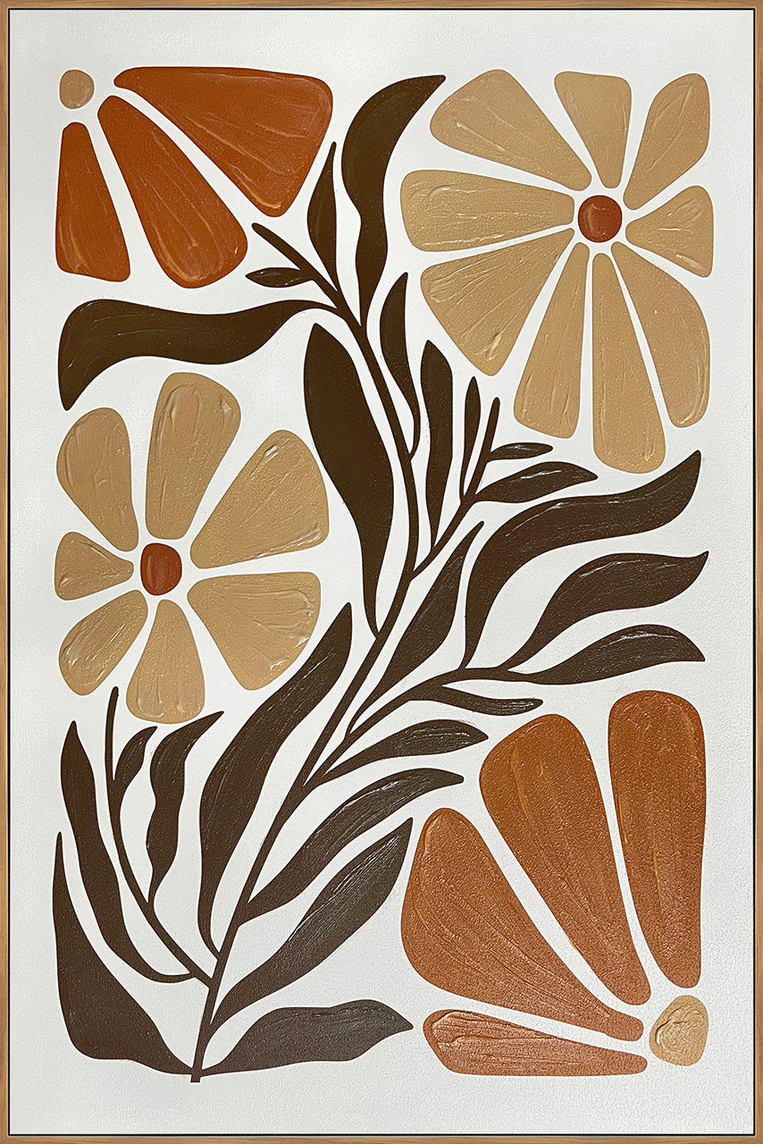 painting Boho Flowers