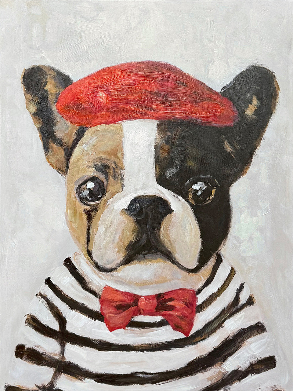 Gemälde French Bully