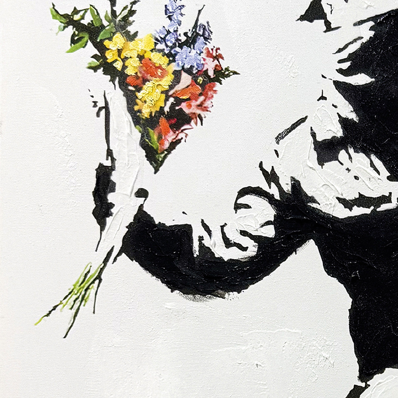 Peinture Lanceur de fleurs