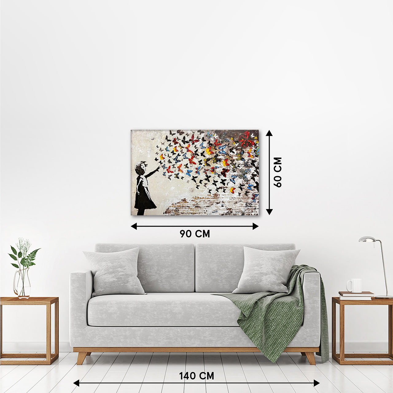 Painting Butterfly Girl