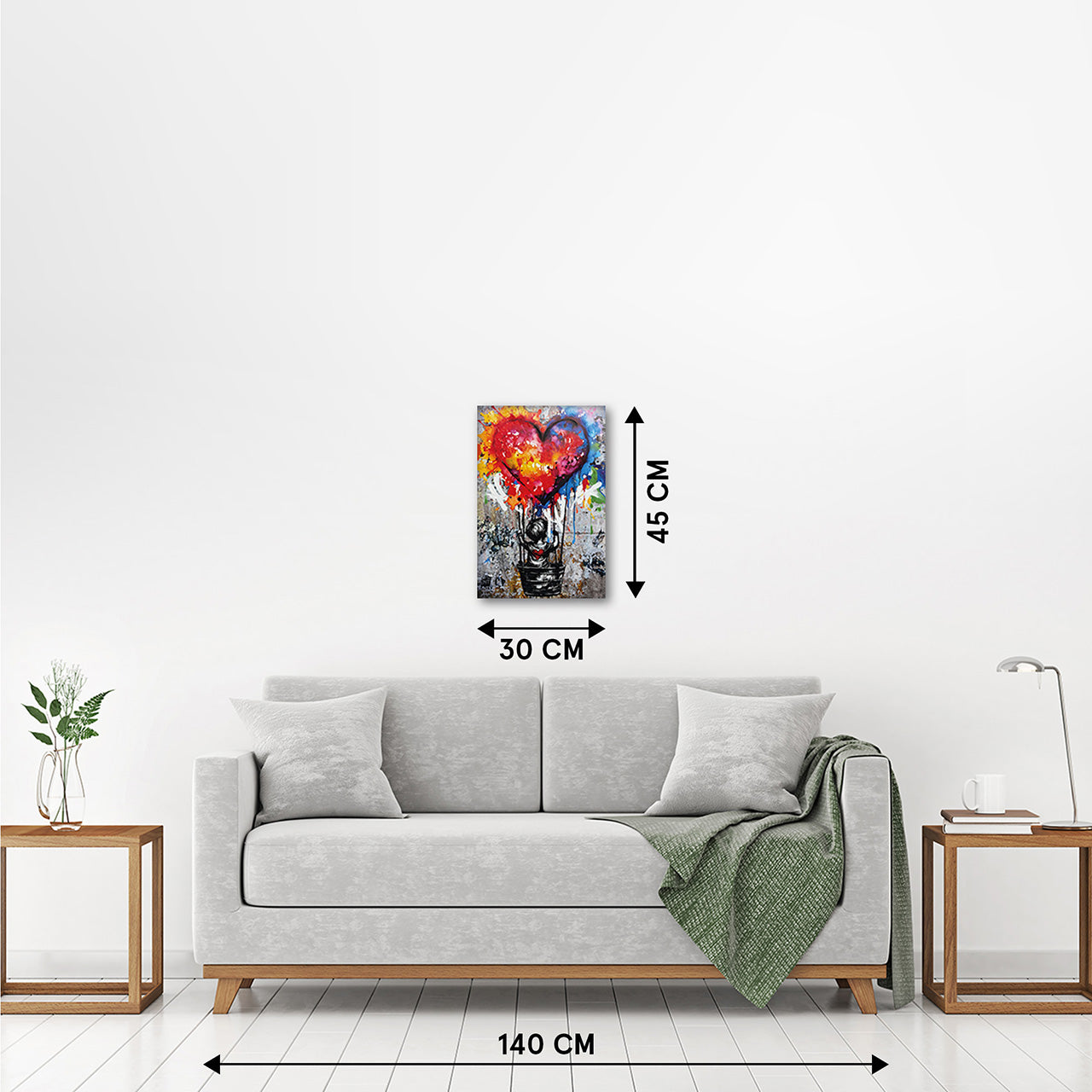 Painting Love Balloon
