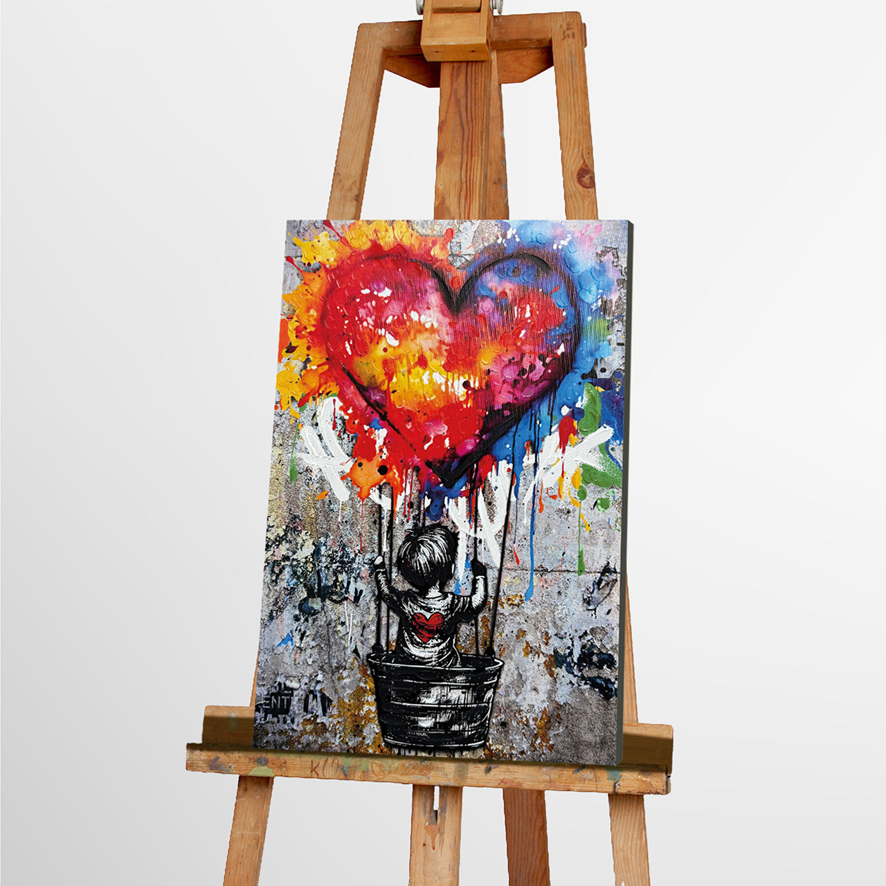 Gemälde Love Balloon