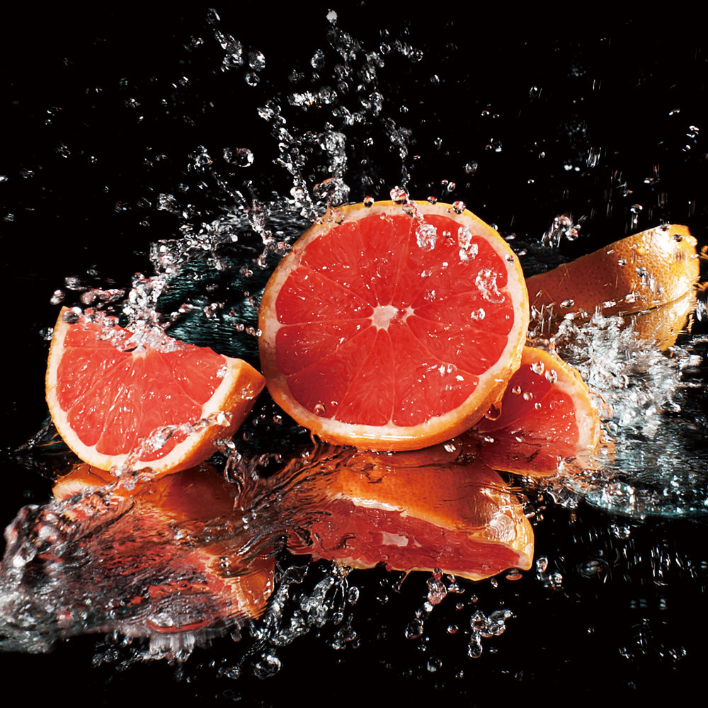 glass picture Splash Blood Orange
