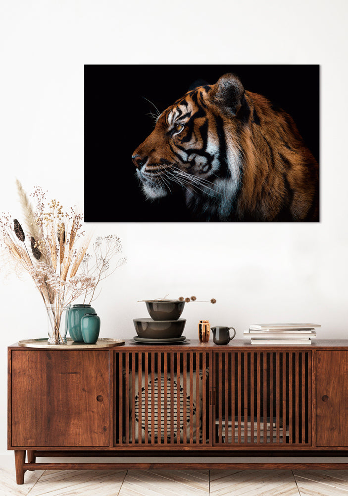 Glasbild Sibirischer Tiger
