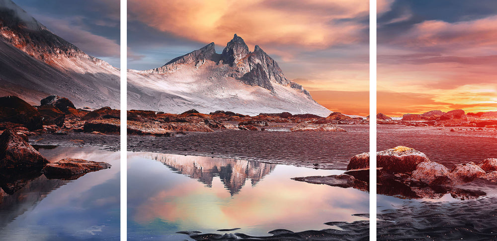 glass picture Sonnenberge