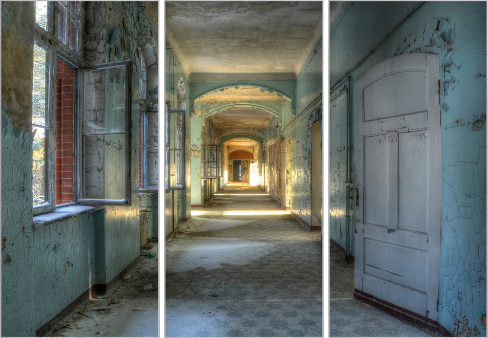 Image et cadre Lost Place Couloir 1