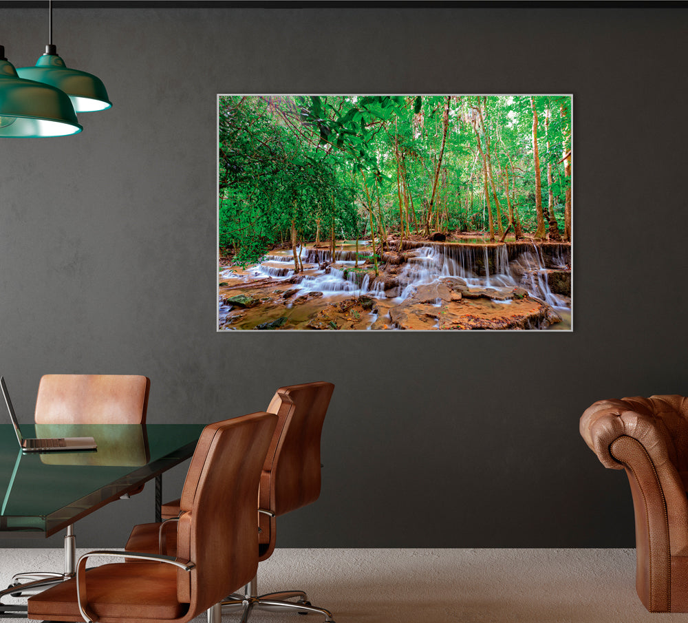 Picture &amp; Frame Small Waterfall in the Forest 1