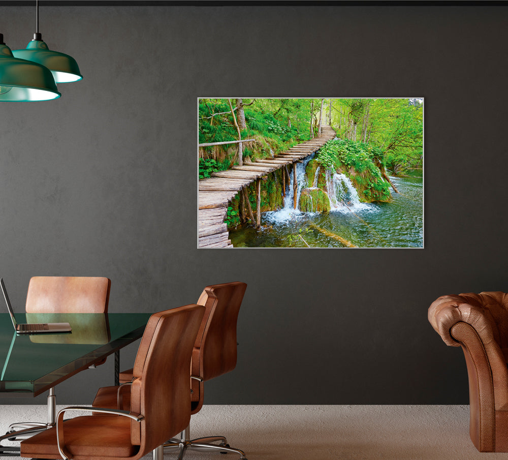 Picture &amp; Frame Small Waterfall in the Forest 3