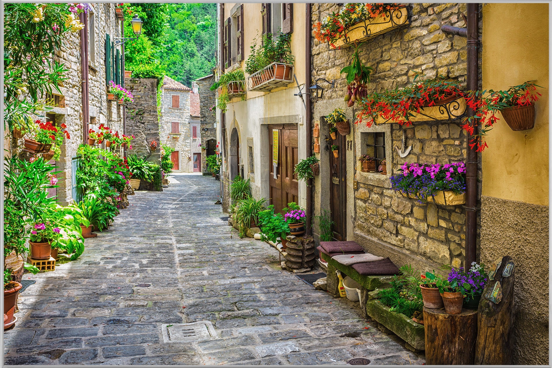 Picture &amp; Frame Tuscan Street 4