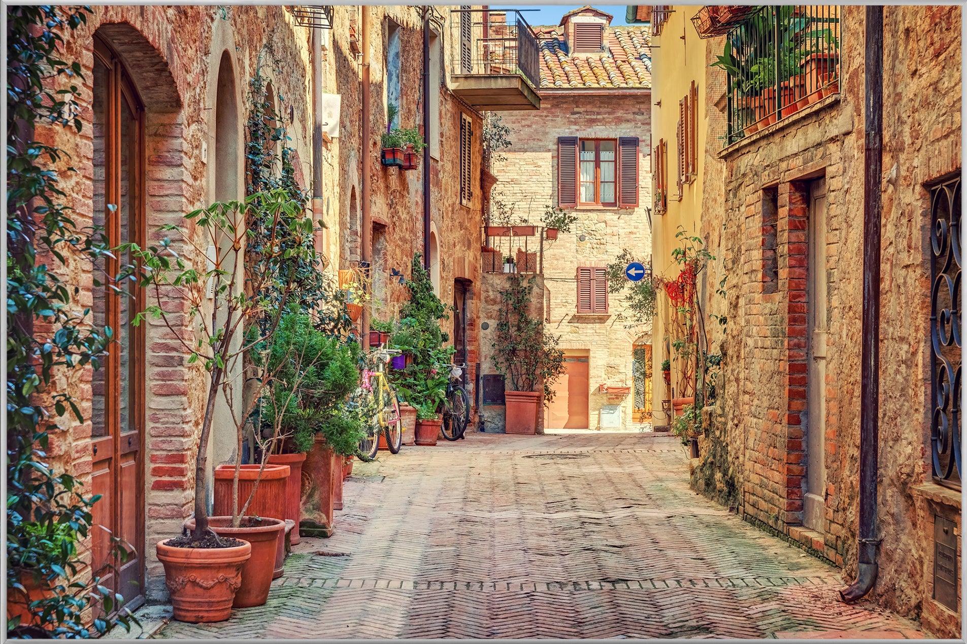 Picture &amp; Frame Tuscan Street 6