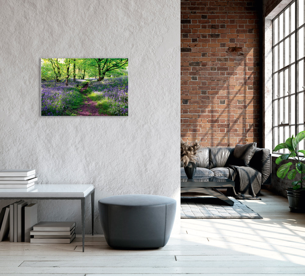 Picture &amp; Frame Forest with Lavender 1