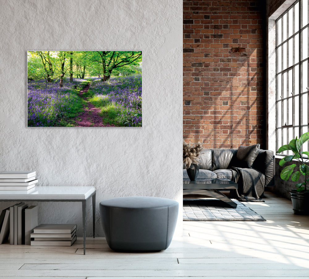 Picture &amp; Frame Forest with Lavender 1