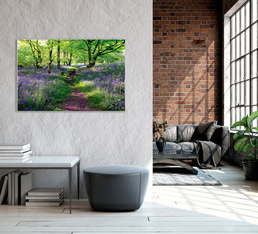 Picture &amp; Frame Forest with Lavender 1