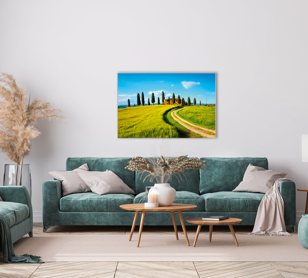Picture &amp; Frame Path in Tuscany