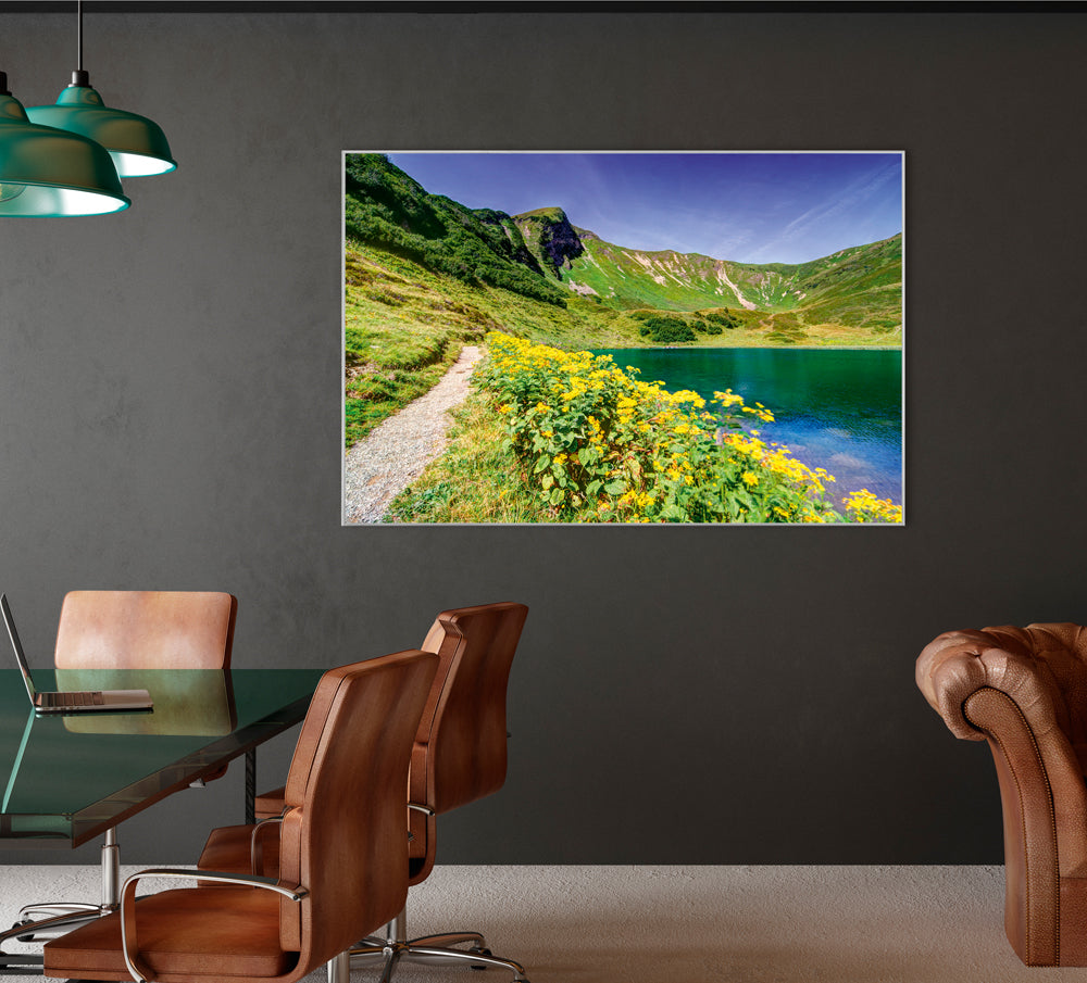 Picture &amp; Frame Mountain Lake